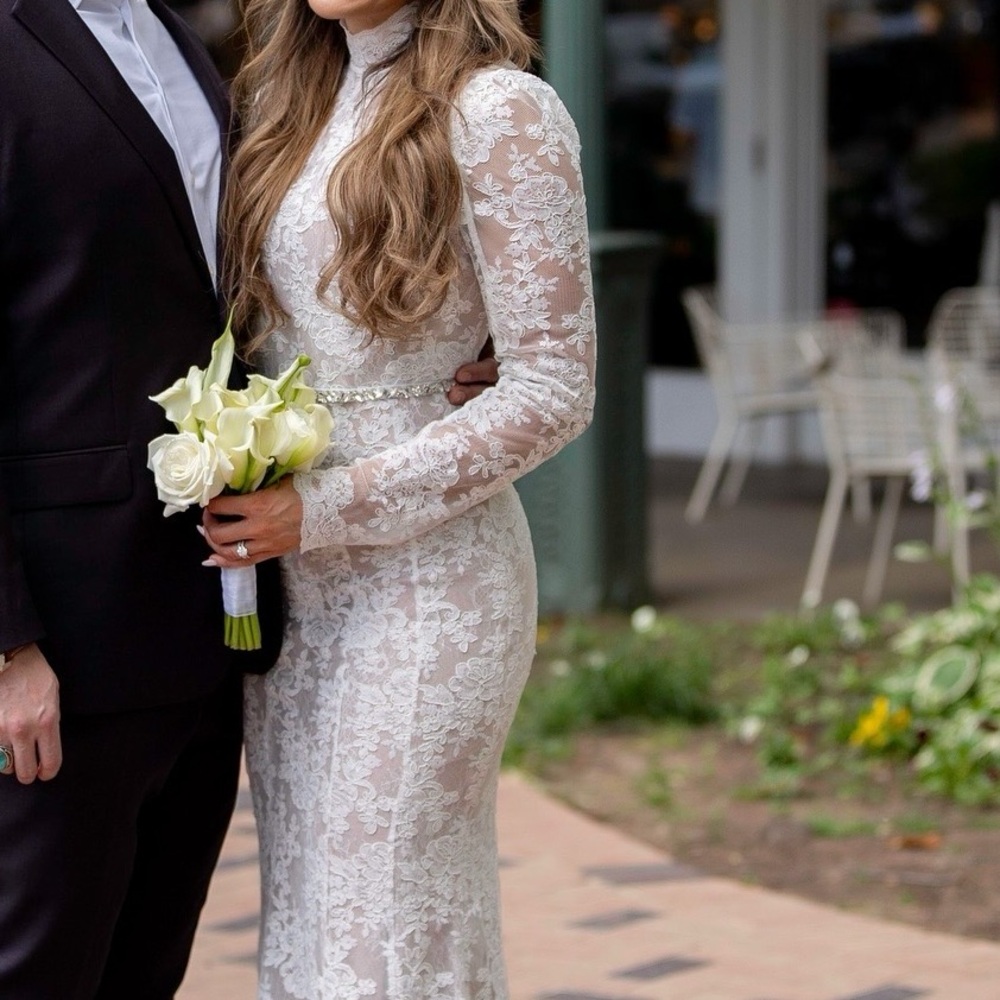 V Chapman Greta Lace Midi Dress - Picture 7 of 10